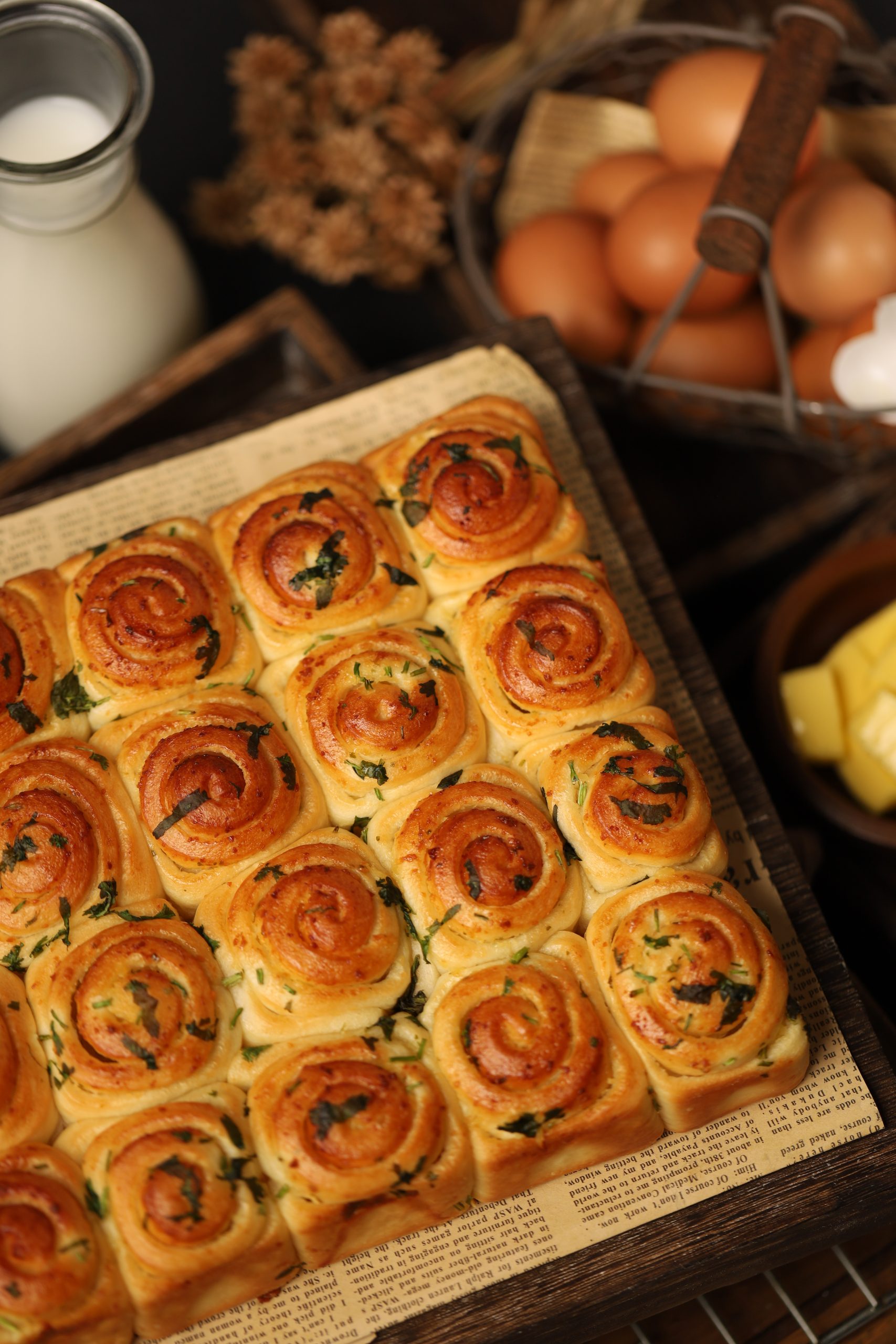 Garlic butter fresh bread baked Capture One Catalog0652 scaled